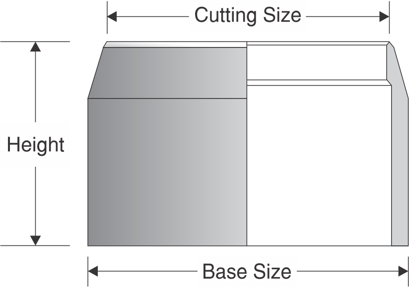 Seamless Feed-Thru Punch with Dimensions